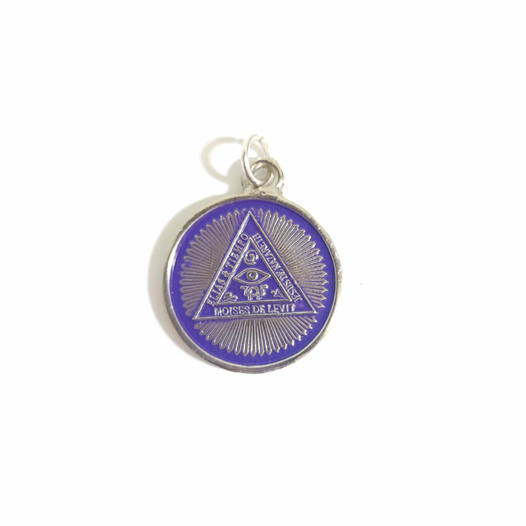 TALISMÁN DE OJO PORTECTOR MORADO