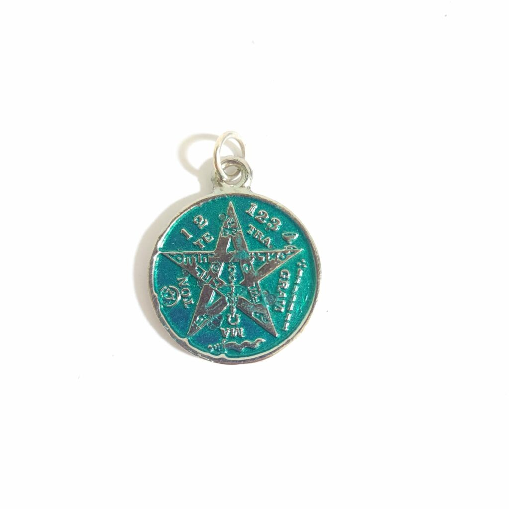 DIJE TETRAGRAMATÓN VERDE