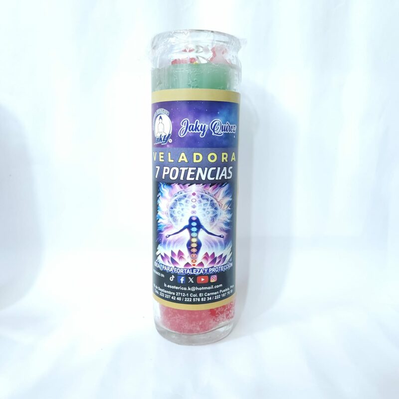 VELADDORA DE VASO 7 POTENCIAS PREPARADA