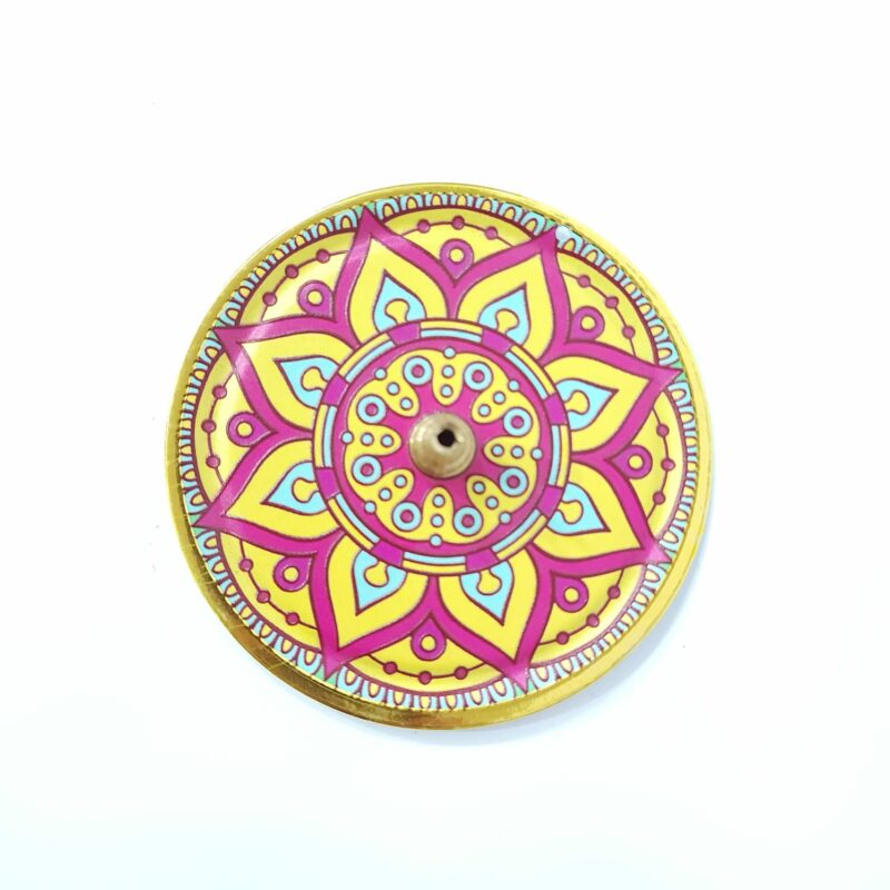 PORTA INCIENSO CON MANDALA
