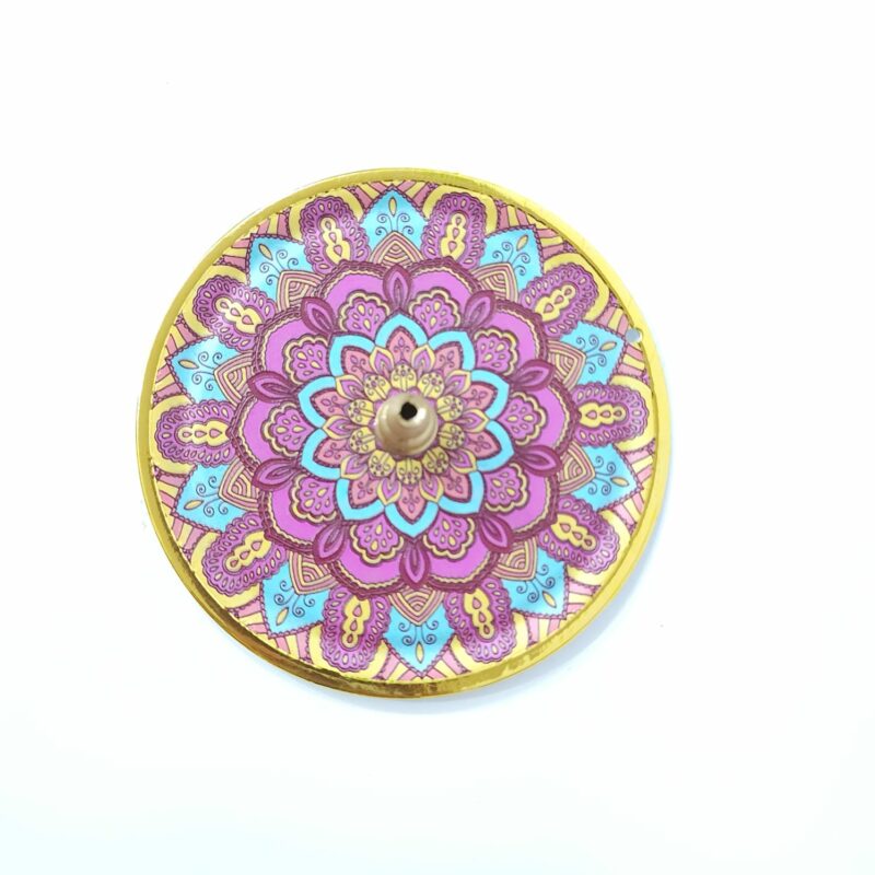 PORTA INCIENSO CON MANDALA