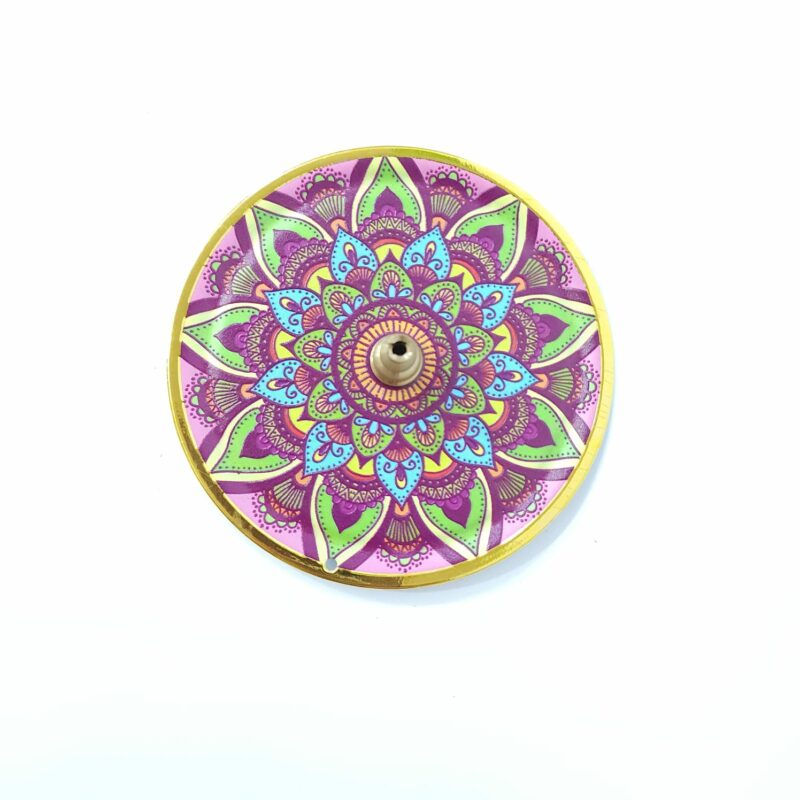 PORTA INCIENSO CON MANDALA