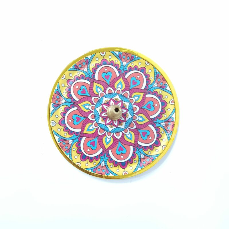 PORTA INCIENSO CON MANDALA