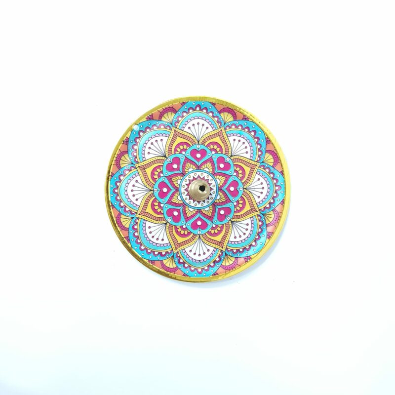 PORTA INCIENSO CON MANDALA