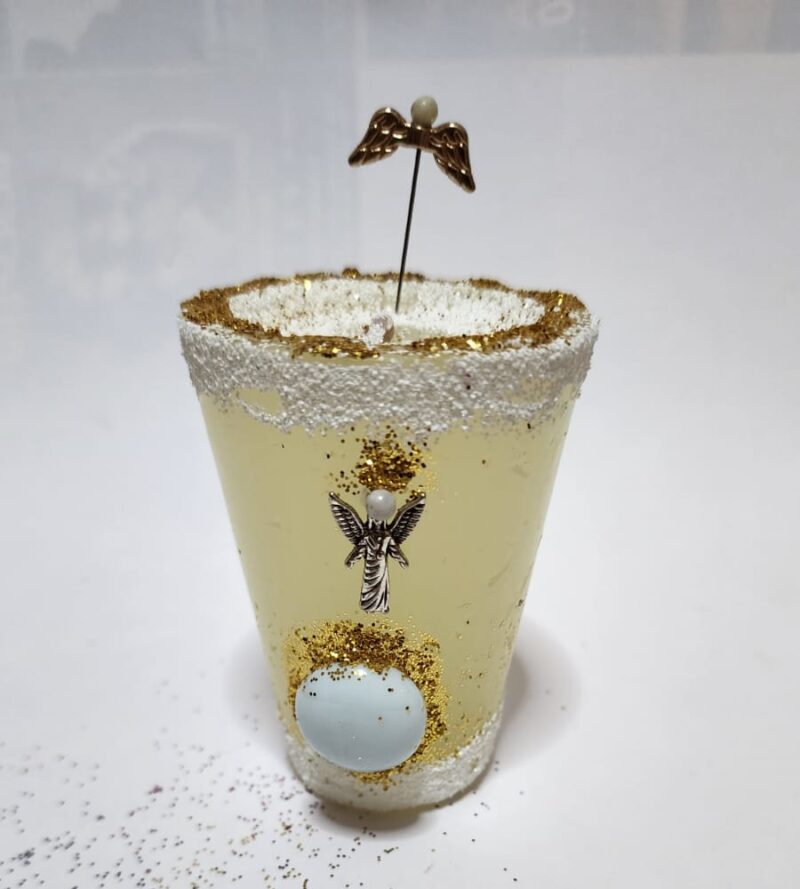 VELADORA DE ARCÁNGEL GABRIEL PREPARADA