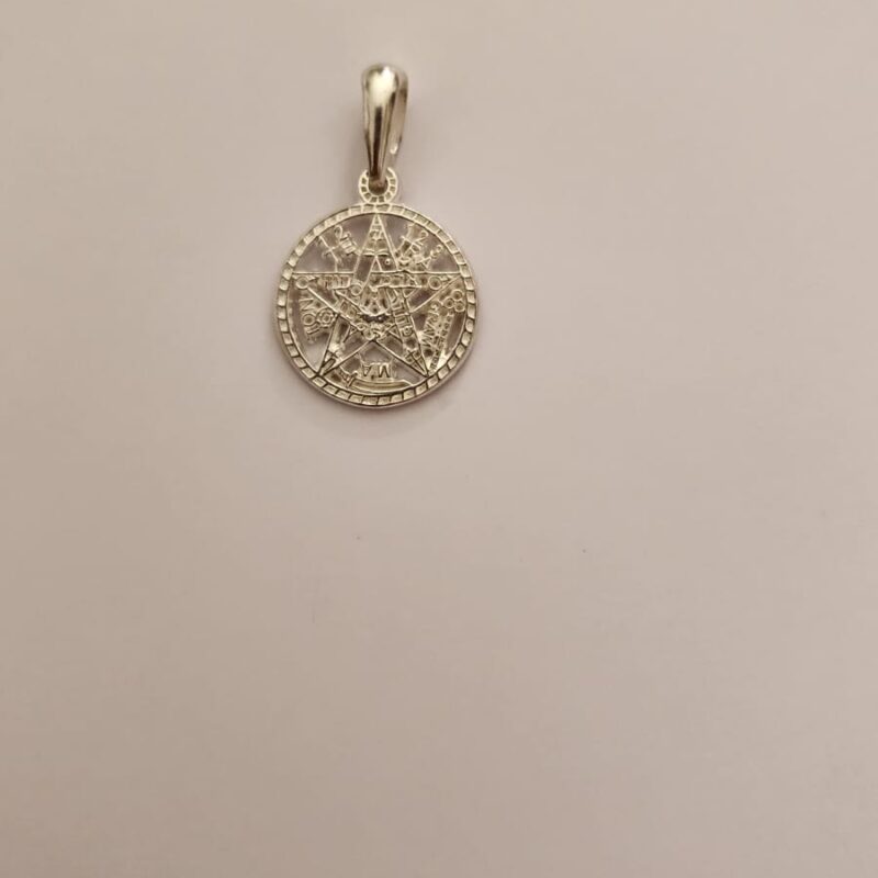 DIJE DE PLATA TETRAGRAMATÓN