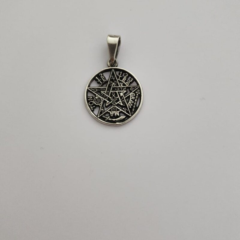 DIJE DE PLATA TETRAGRAMATÓN