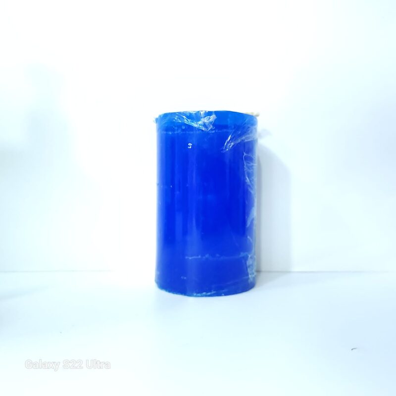 VELADORA O VELÓN AZUL