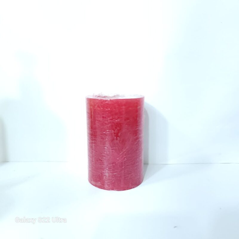 VELADORA O VELÓN ROJO