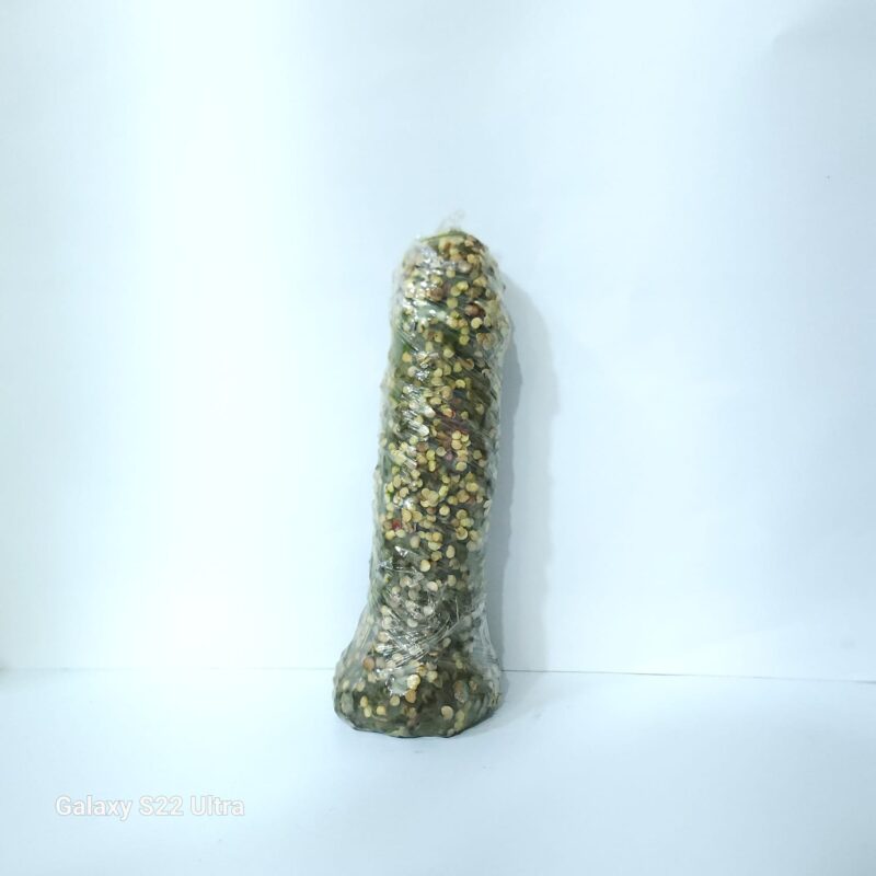 VELADORA DE FALO NEGRO CON CHILE