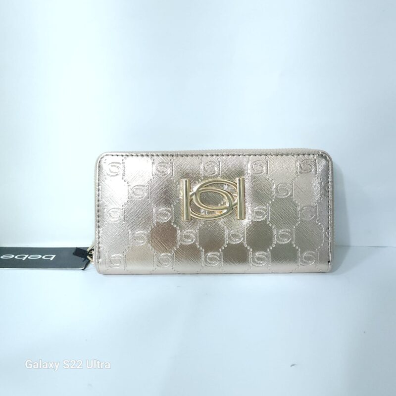 CARTERA PARA DAMA DORADA