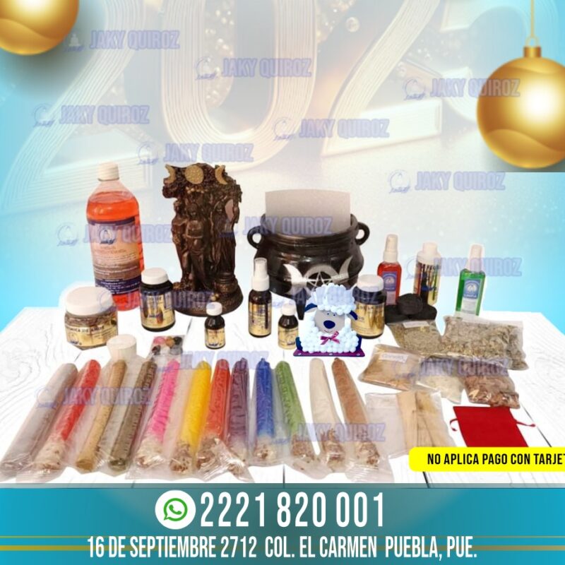 KIT COMPLETO DE LA TRIPLE DIOSA HECATE