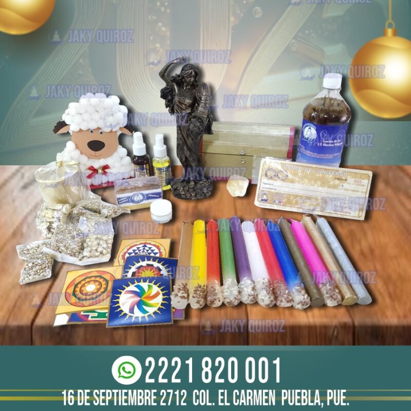 KIT COMPLETO DE LA DIOSA ROMANA DE LA FORTUNA