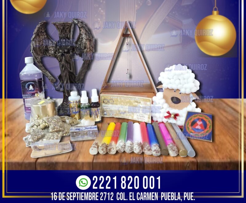 KIT COMPLETO DEL ÁNGEL DE LA LUZ CON PIRÁMIDE ENERGÉTICA