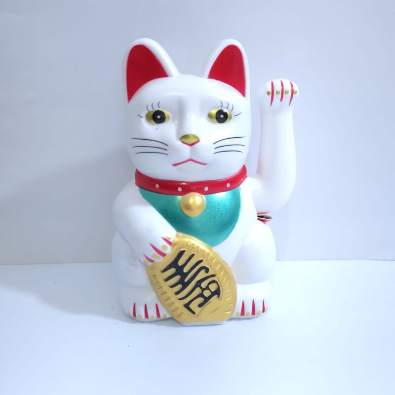 GATO LLAMA CLIENTE BLANCO GRANDE