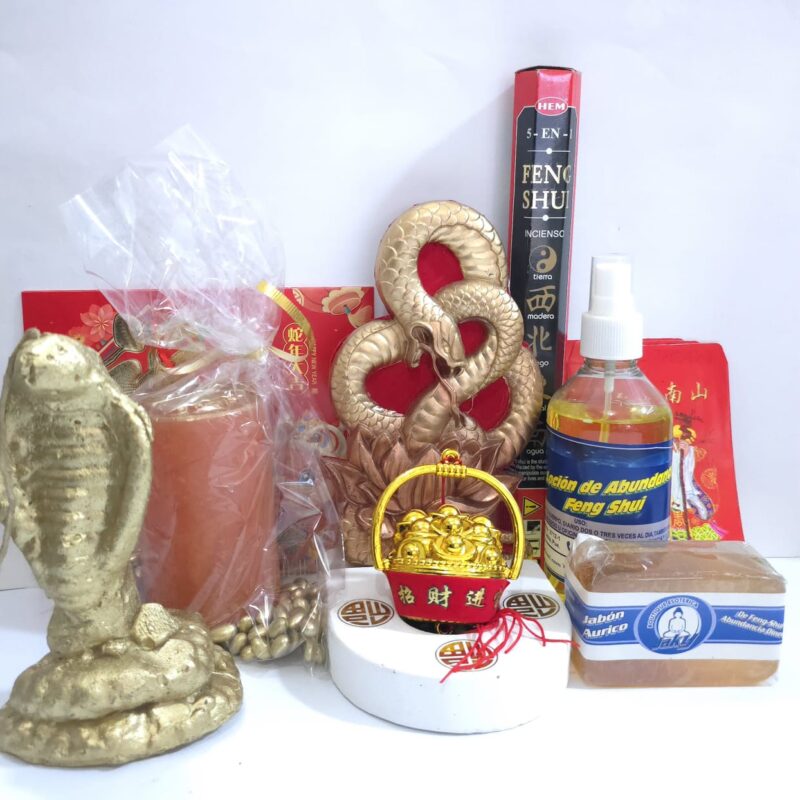 KIT DE LA SERPIENTE AÑO CHINO FENG SHUI