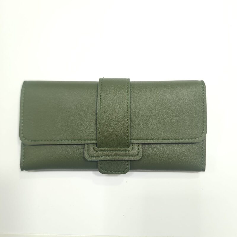CARTERA PARA DAMA VERDE OLIVO