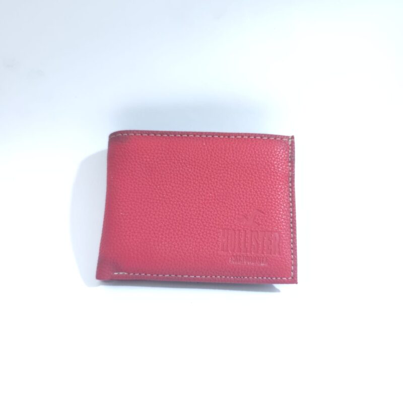CARTERA PARA CABALLERO ROJA #1
