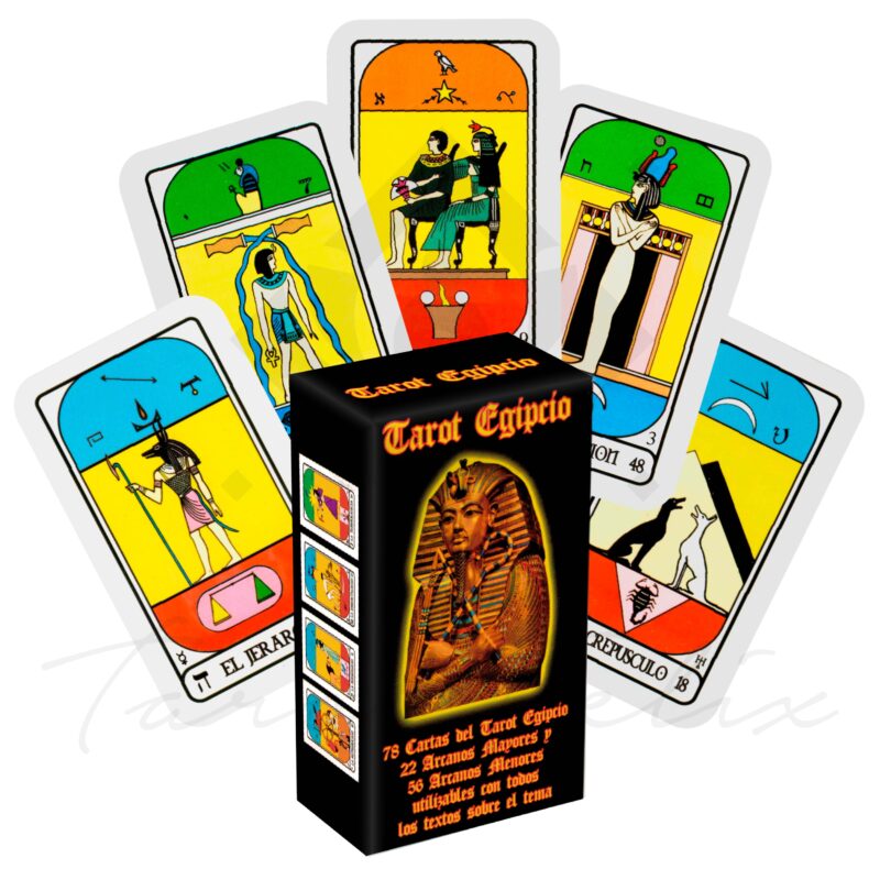 CARTAS DE TAROT EGIPCIO MINI