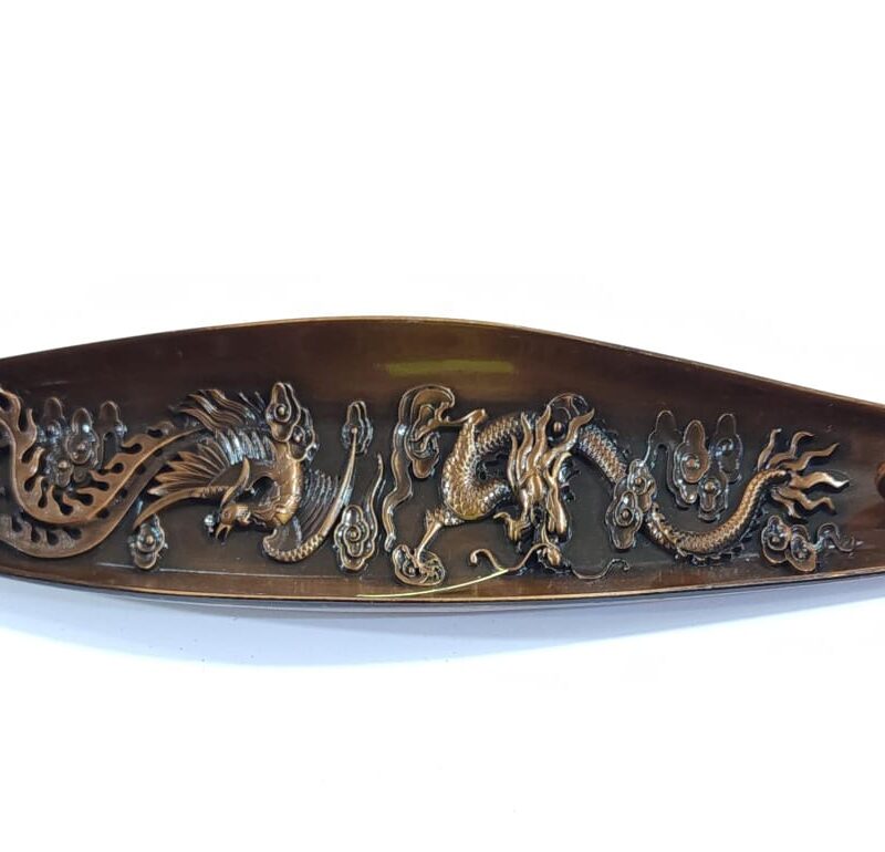 PORTA INCIENSO METAL DRAGON