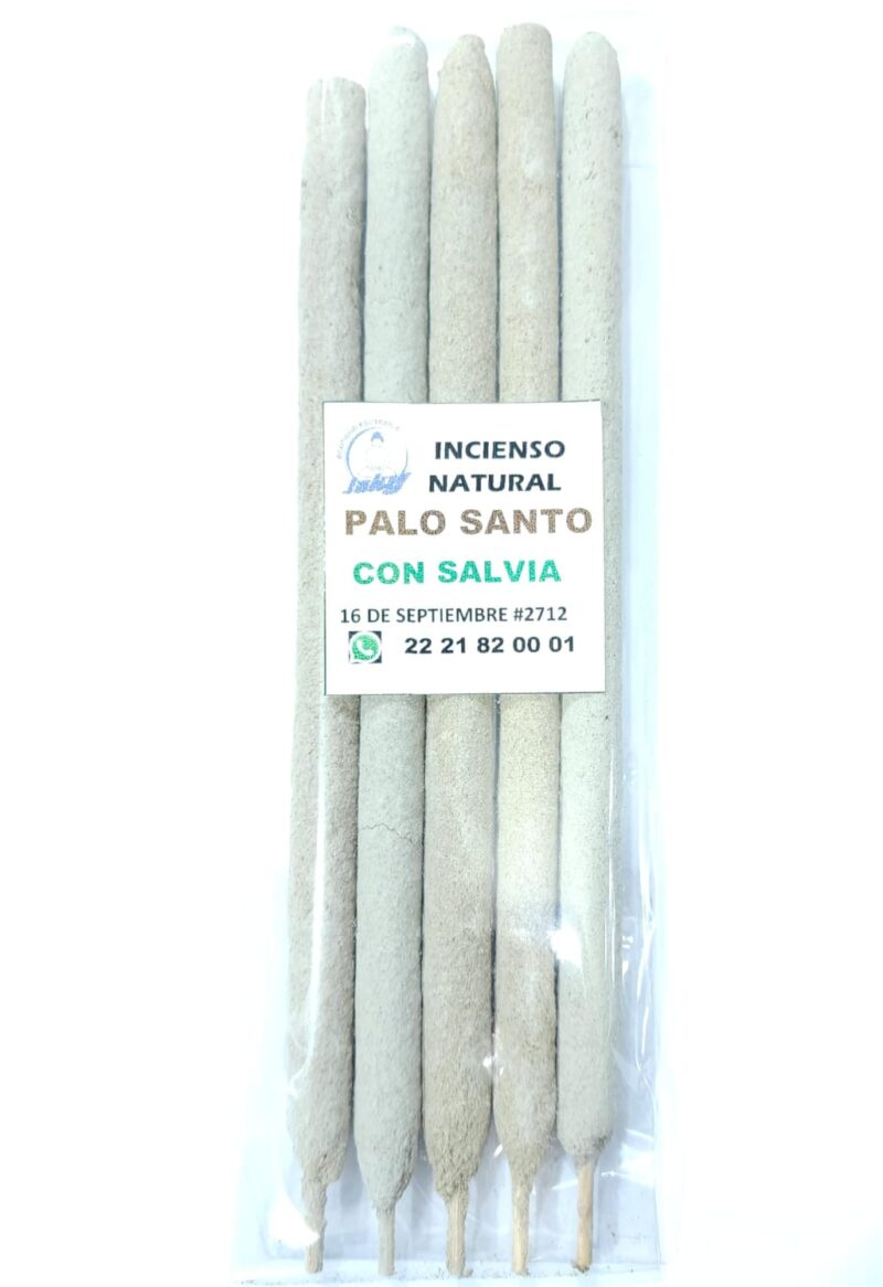 INCIENSO ARTESANAL PALO SANTO CON SALVIA