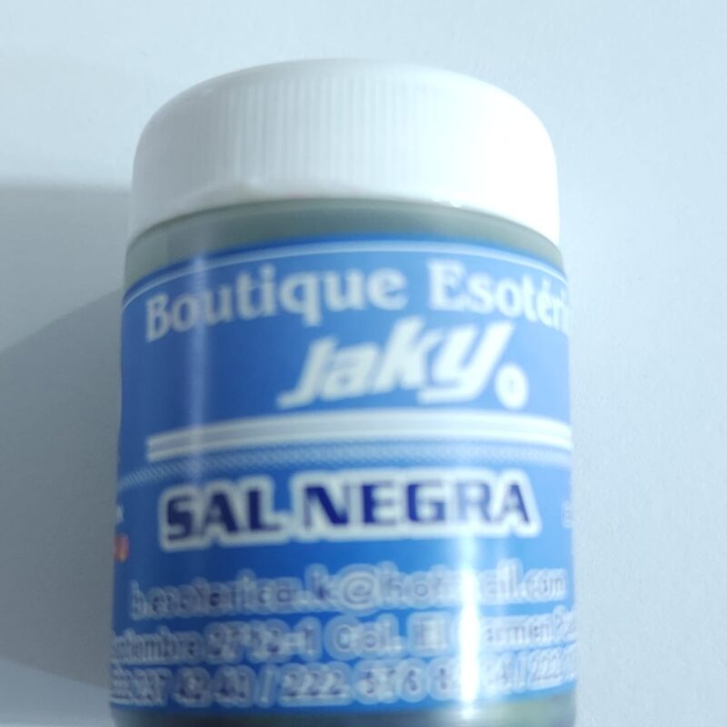 SAL NEGRA PREPARADA