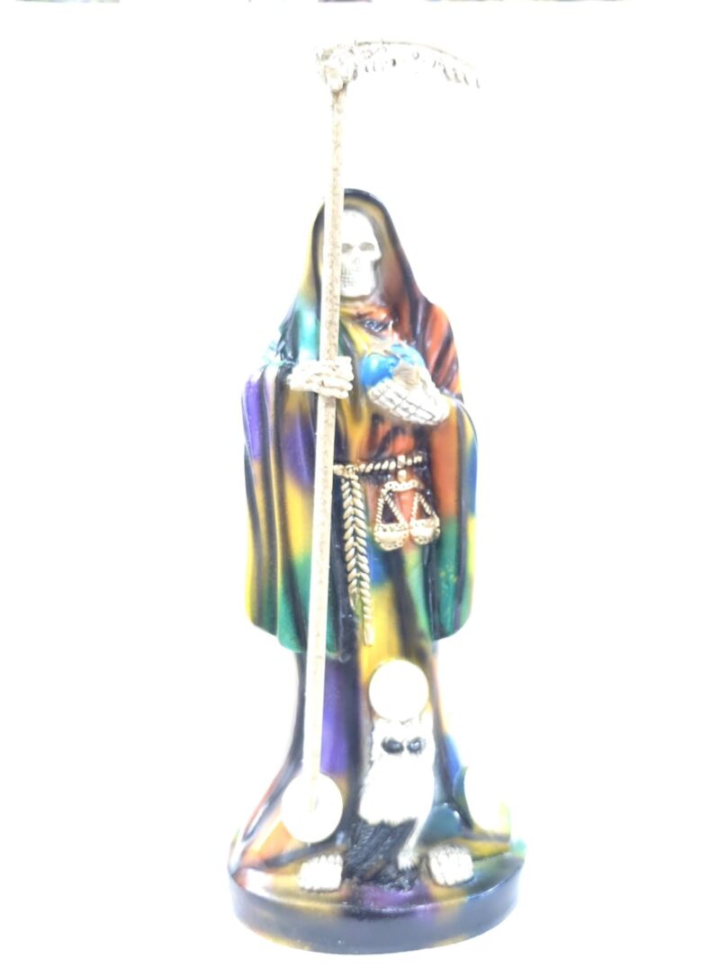 SANTA MUERTE COLORES 30 CM