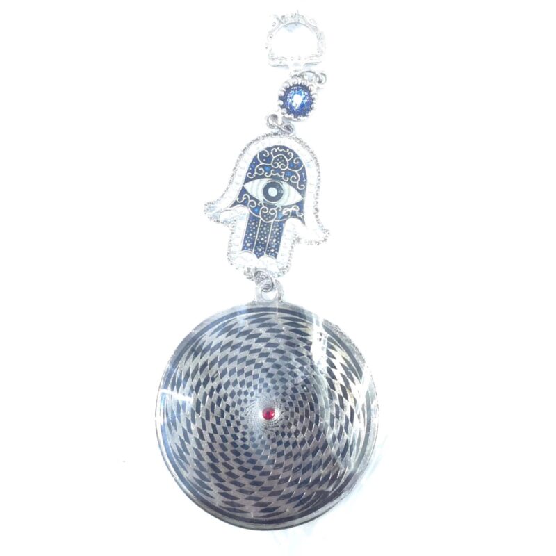 COLGANTE DE SENSOR CÓSMICO CON MANO DE FÁTIMA