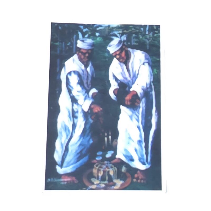 IMAGEN ESTAMPA 9 x 7 CM COMIDA DE ORULA