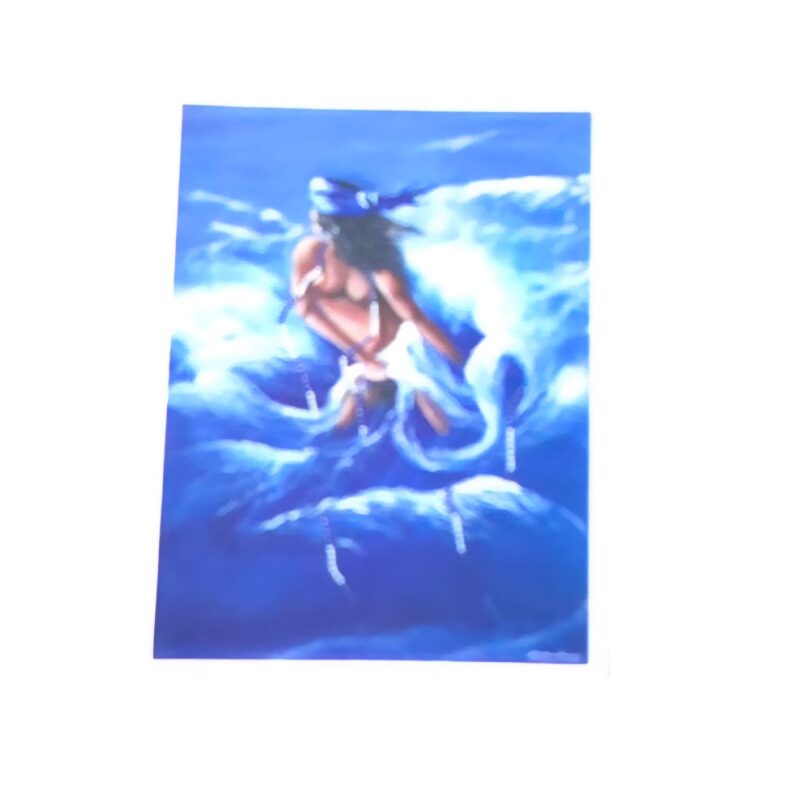 IMAGEN ESTAMPA 9 x 7 CM YEMAYA