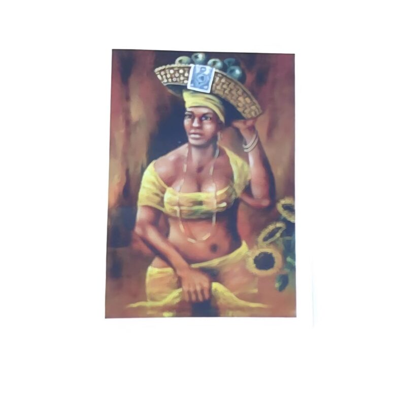 IMAGEN ESTAMPA 9 x 7 CM OSHUN