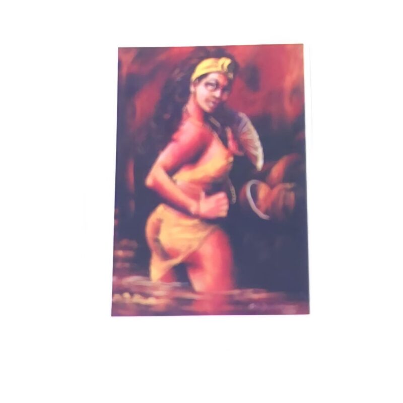 IMAGEN ESTAMPA 9 x 6 CM OSHÚN