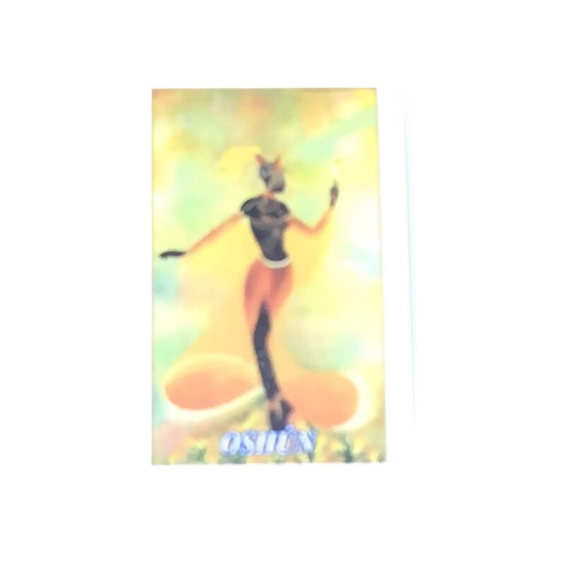 IMAGEN ESTAMPA 8 x 5 CM OSHUN