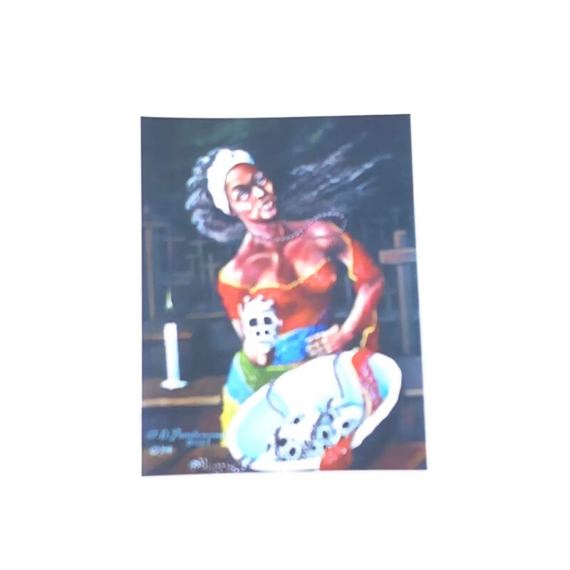 IMAGEN ESTAMPA 9 x 7 CM DE OYÁ