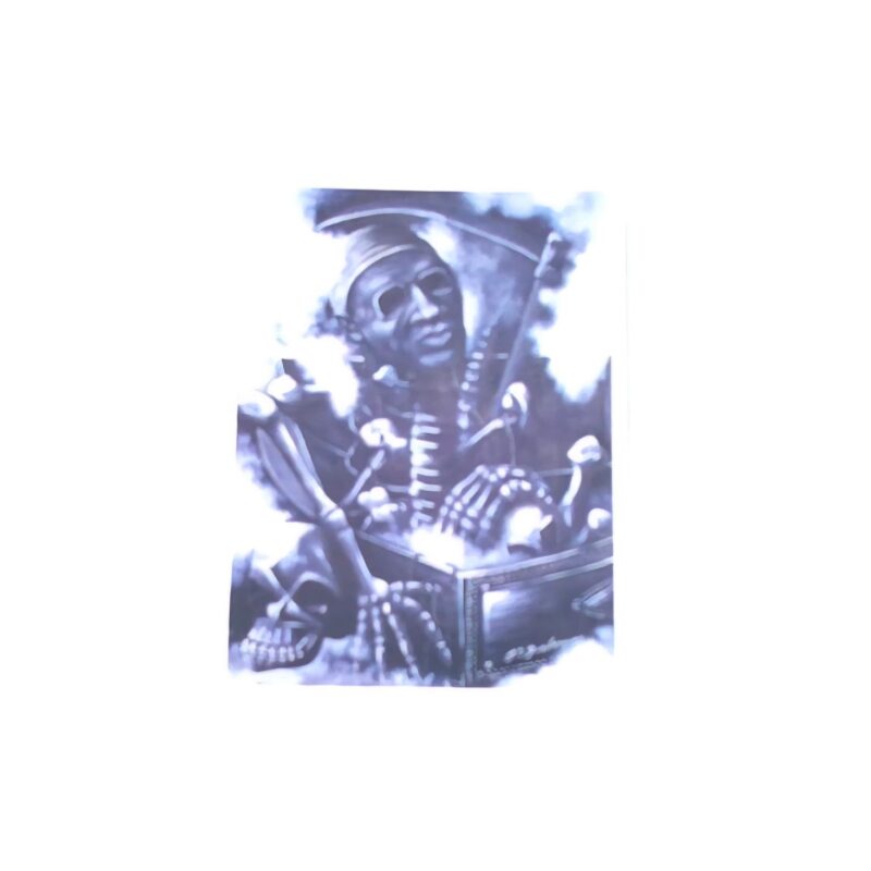 IMAGEN ESTAMPA 9 x 7 CM COMIDA DE ODDUA