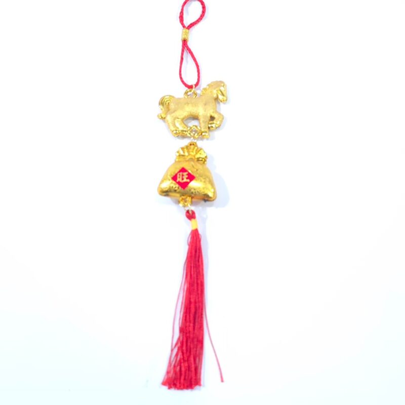 COLGANTE 7 CABALLO FENGSHUI