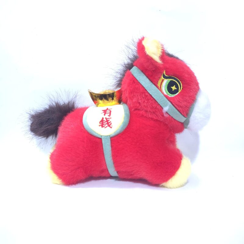 CABALLO ROJO FENG SHUI LINGOTE