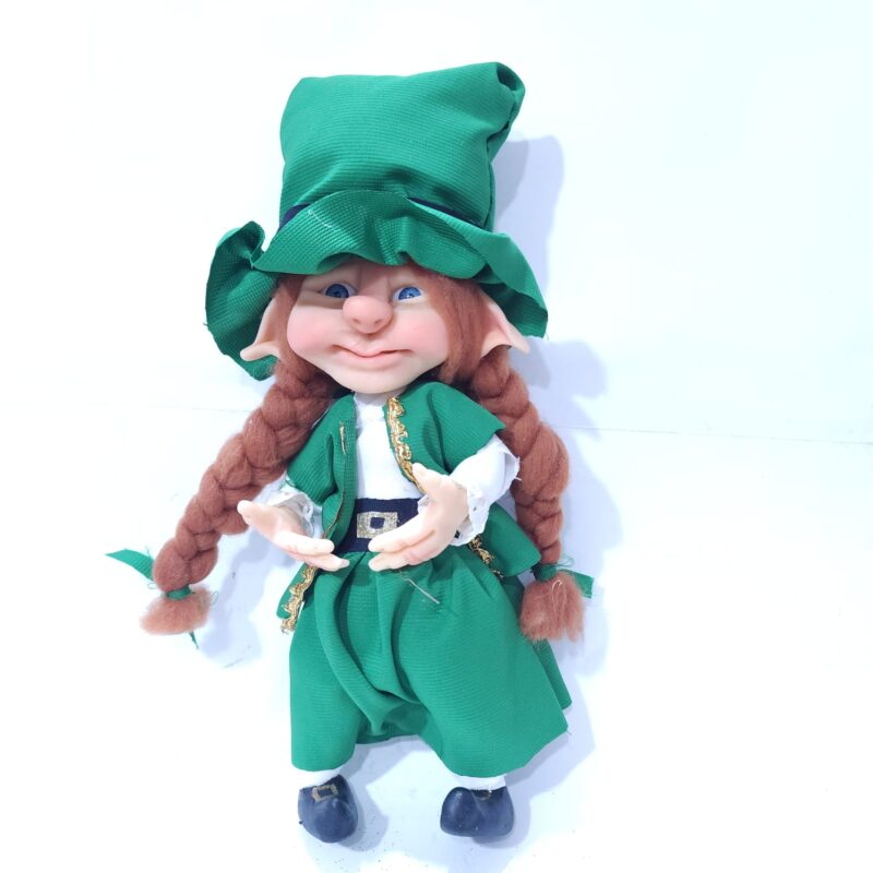 DUENDE DE DINERO, RIQUEZA Y FORTUNA 25 CM LEPRECHAUN